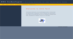 Desktop Screenshot of dhstech.net